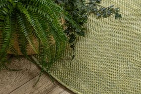 Koberec SIZAL SION A5165A zelený kruh