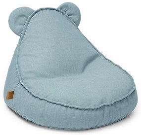 Outzy sedací vak s uškami, cloudberry-sky-blue