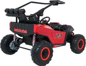 Ramiz Elektrická bugina TURBO 23 pre deti červená