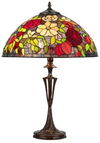 Lampa Tiffany kolekcia BLOOM PEACOCK 501 sklíčok 60*Ø40