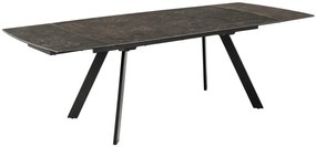 Actona Rozkladací jedálenský stôl Blackburn 160/240 - čierna