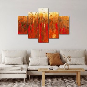 Obraz maľované abstrakcie (150x105 cm)
