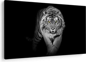 Obraz - Tiger so žltými očami (90x60 cm)
