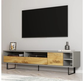 TV stolík/skrinka Lugar (dub sivý). Vlastná spoľahlivá doprava až k Vám domov. 1107995