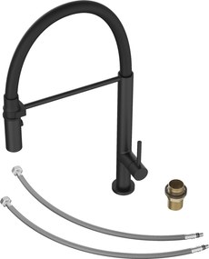 Gamma Vento Slim, vysoká drezová batéria, čierna matná, GMA-BVOS-BK