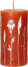 Sviečka Giulia 13cm orange
