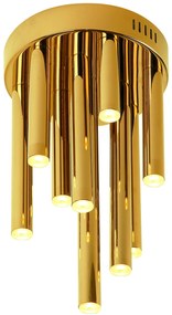 ORGANIC | luxusné stropné led svietidlo Farba: Zlatá
