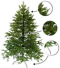 Foxigy Vianočný stromček Smrek kaukazský 3D 220cm Royal