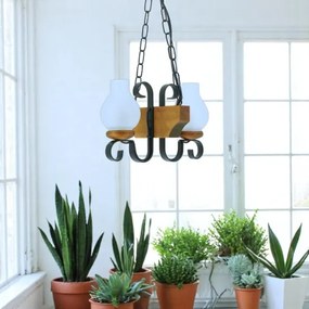 Brilagi - Luster na reťazi QUEEN 2xE14/40W/230V buk