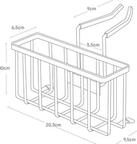 Závesný kovový držiak na hubku – YAMAZAKI