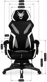 PROXIMA.store - Ergonomické herné kreslo MAXIMO