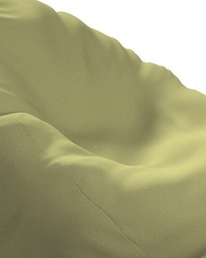 Sedací vak farba produktu zelená látka lesklá, zamatová