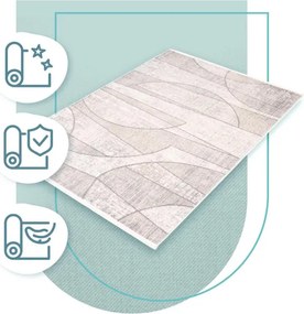 Koberec EIRE SLIGO strieborný