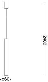 Ideal Lux - LED Luster na lanku 1xGU10/7W/230V CRI90 medená