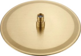 Rea Rea, okrúhla dažďová sprcha 25cm, zlatá matná, REA-P8609