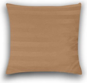 Obliečka na vankúš z mikrovlákna JASMINE 45x45 cm, hnedý