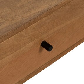 Konferenčný stolík z masívu mindi v prírodnej farbe 60x120 cm Mahón – Ixia