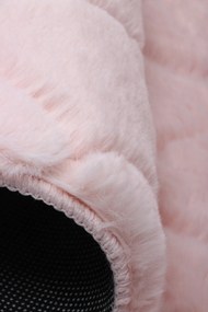 Koberec Rabbit 3D 04 BABY PINK rozmery koberec: 60x100 cm