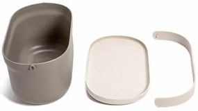 Plastia Nádoba na bioodpad bez rámčeka a vreciek, taupe, 4 l