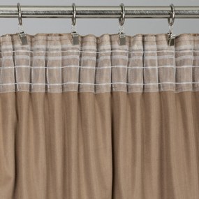 ZATEMŇOVACÍ ZÁVES NA PÁSKE RAJA 140X270 CM VZOROVANÁ