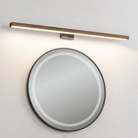 Brilagi-LED Kúpeľňové osvetlenie zrkadla WOODY MIRROR LED/15W/230V IP44 dub/čierna