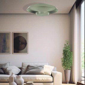 Toolight Toolight, LED stropné svietidlo 40cm, 14W, APP1460, zelená, OSW-04188