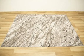 Metrážny koberec Aqua Marble 19 mramor sivý