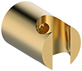 Mosadzný držiak na sprchovú hlavicu v zlatej farbe ø 3 cm – Sapho