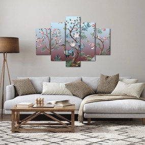 Obraz - Vtáčí park (150x105 cm)