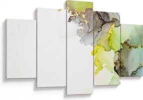 Obraz - Abstraktné umenie atramentom (150x105 cm)