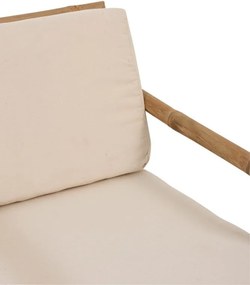 Vonkajšie bambusové kreslo Bambo - 75*75*70 cm