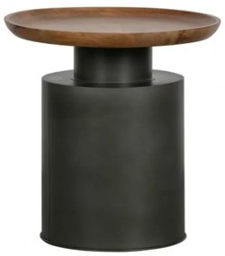 Dua príručný stolík dreveno čierny