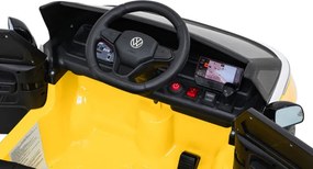 Elektrické autíčko Volkswagen ID BUZZ žlté