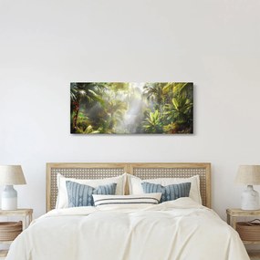 Obraz - Tropický dažďový prales (120x50 cm)