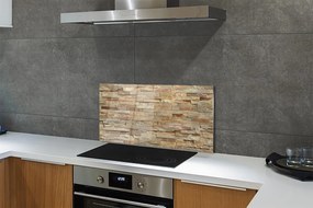 Sklenený obklad do kuchyne Kameň stenové panely 100x50 cm