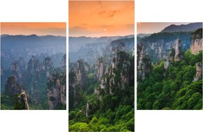 Obraz - Národný lesný park Zhangjiajie (90x60 cm)