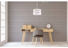 Závesné svietidlo Elegance Spider, 1x textilné tienidlo (výber z 3 farieb), (výber z 2 farieb konštrukcie), (fi 35cm)