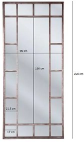 Window Iron zrkadlo
