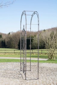 Oblúk na ruže Mel s bránkou - Bronzová