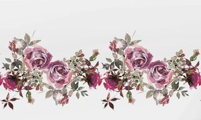 Obrus Ruže  80x80 cm, biely