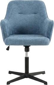 Modrá kancelárska stolička NERIS
