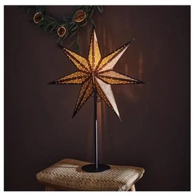 Markslöjd 705796 - Vianočná dekorácia GLITTER 1xE14/25W/230V 65 cm bronzová/čierna