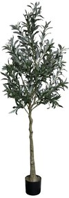 Dekorácia umelý stromček olivovník s olivami Olea Tree - 15*170 cm