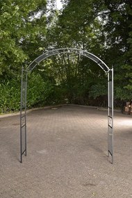 Oblúk na ruže Flexi s nastaviteľnou šírkou - Čierna