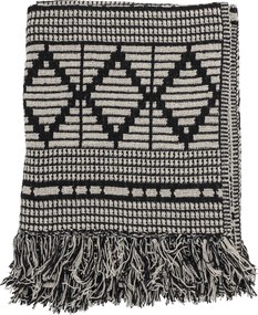 Bloomingville Prehoz vzorovany z recyklovanej bavlny - Cutte Throw