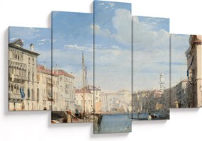 Obraz - Richard Parkes Bonington, The Grand Canal, reprodukcia (150x105 cm)