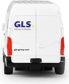 RAPPA Kovové autíčko GLS s otváracími dverami - 14 cm