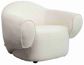 Dreamy Boucle kreslo krémové