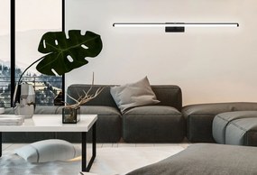 Toolight Toolight, LED kúpeľňové svietidlo nad zrkadlo 20W 100CM APP375-1W, čierna, OSW-05005