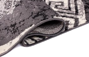 TA Koberec K870A DARK GRAY CHEAP PP CRM Sivý (tmavý) Obdĺžnikový Rozmer: 60x100 cm